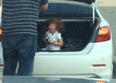 القبض على رجل كويتي احتجز ابنته بصندوق سيارته